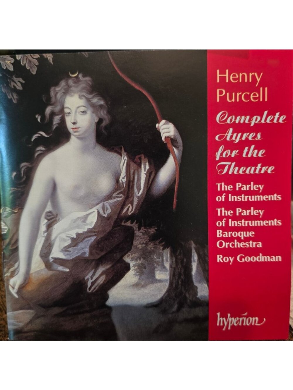 Henry Purcell Complete Music Ayres For The Theatre 3-CD Set By Hyperion  37948cd